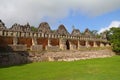 Mayan pyramids in Uxmal near merida yucatan mexico XLIII Royalty Free Stock Photo