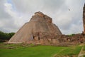 Mayan pyramids in Uxmal near merida yucatan mexico XLIV Royalty Free Stock Photo