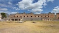 Mayan archaeological site of uxmal, located in yucatan, mexico.