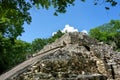 Mayan ball game ruins Royalty Free Stock Photo