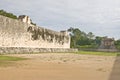 Mayan ballcourt in Chichen Itza, Mexico Royalty Free Stock Photo