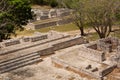 Mayan building ruins at Edzna Royalty Free Stock Photo