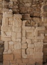 mayan carvings at Ek Balam ruins