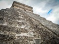 The Mayan ruins of Chichen Itza, one of the new seven wonders of the world. Yucatan State, Mexico Royalty Free Stock Photo