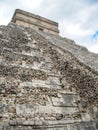 The Mayan ruins of Chichen Itza, one of the new seven wonders of the world. Yucatan State, Mexico Royalty Free Stock Photo