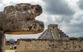 The Mayan city of Chichen Itza. Yucatan State, Mexico Royalty Free Stock Photo