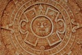 Mayan God Calendar Royalty Free Stock Photo