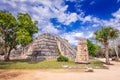 Mayan Ossuary at Chichen Itza. Yucatan, Mexico