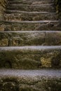 Mayan piramide staircase Tikal Guatemala