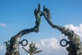 Mayan Portal at Resort Town of Playa del Carmen