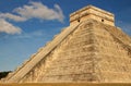 Mayan pyramid of Kukulkan, Mexico Royalty Free Stock Photo