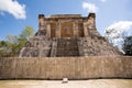 Mayan pyramid ruin in Chichen Itza Royalty Free Stock Photo