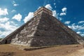 Mayan Pyramid Ruin - Chichen Itza Mexico Royalty Free Stock Photo