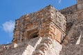 Mayan pyramid in Uxmal, Mexico Royalty Free Stock Photo