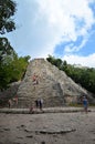 Mayan pyramide in Coba, Mexico