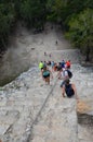 Mayan pyramide in Coba, Mexico