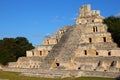 Mayan pyramids in Edzna campeche mexico XVII