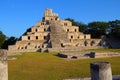 Mayan pyramids in Edzna campeche mexico XXV
