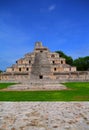 Mayan pyramids in Edzna campeche mexico XXXIII Royalty Free Stock Photo