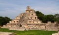 Mayan pyramids in Edzna campeche mexico XXXIX Royalty Free Stock Photo