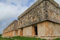 Mayan pyramids in Uxmal near merida yucatan mexico XLI Royalty Free Stock Photo