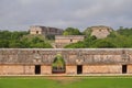 Mayan pyramids in Uxmal near merida yucatan mexico XXXIX Royalty Free Stock Photo