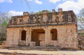 Mayan pyramids in Uxmal yucatan mexico L