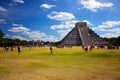 Mayan Ruin, the Pyramid - Chichen Itza Mexico