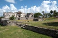 Mayan ruin of Tulum, Mexico Royalty Free Stock Photo