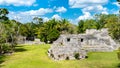 Mayan ruins at Kohunlich in Mexico