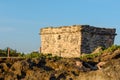 Mayan ruins in Riviera Maya, Cancun, Mexico. Royalty Free Stock Photo