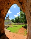 Mayan ruins of Tabna on the Puuc Route, Yucatan