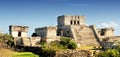 Mayan ruins of Tulum Mexico Royalty Free Stock Photo