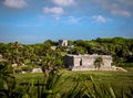 Mayan Ruins - Tulum, Mexico Royalty Free Stock Photo