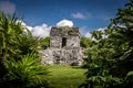 Mayan Ruins - Tulum, Mexico Royalty Free Stock Photo