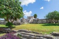 Mayan Ruins of Tulum. Old city. Tulum Archaeological Site. Riviera Maya. Mexico Royalty Free Stock Photo