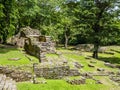 Mayan ruins in Yaxchilan archaeological park, Chiapas, Mexico Royalty Free Stock Photo