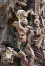 Mayan sculpted skeleton, CopÃÂ¡n