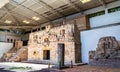 Mayan Structures at the Museum of Maya Sculpture in Copan, Honduras Royalty Free Stock Photo