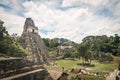 Mayan Temple I at Tikal National Park - Guatemala Royalty Free Stock Photo