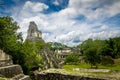 Mayan Temple I Gran Jaguar at Tikal National Park - Guatemala Royalty Free Stock Photo