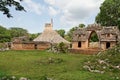 Mayan Temple in Labna Yucatan Mexico Royalty Free Stock Photo
