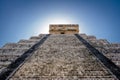 Mayan Temple pyramid of Kukulkan - Chichen Itza, Yucatan, Mexico Royalty Free Stock Photo