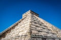 Mayan Temple pyramid of Kukulkan - Chichen Itza, Yucatan, Mexico Royalty Free Stock Photo