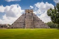 Mayan Temple pyramid of Kukulkan - Chichen Itza, Yucatan, Mexico Royalty Free Stock Photo