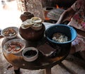 Mayan villagers meal Royalty Free Stock Photo