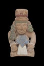 Mayans civilization souvenir, terracotta replicas Royalty Free Stock Photo