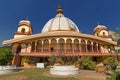 Mayapur temple , ISKON headquarter. Royalty Free Stock Photo