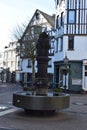 Mayen, Germany - 02 21 2020: medieval siege memorial of the fat women