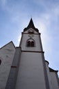 Mayen, Germany - 05 12 2022: Twisted tower with the clock